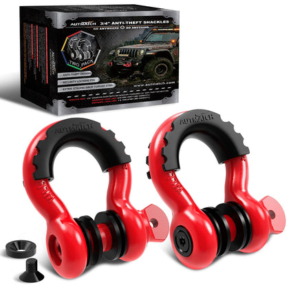 3/4"  Anti-Theft D Ring Shackle