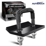 AUTMATCH Hitch Tightener Anti-Rattle Clamp Heavy Duty Steel Stabilizer for 1.25 and 2 inch Trailer Hitches Grainstone