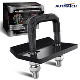 AUTMATCH Hitch Tightener Anti-Rattle Clamp Heavy Duty Steel Stabilizer for 1.25 and 2 inch Trailer Hitches Grainstone