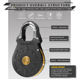 AUTMATCH Winch Snatch Block 18 Ton - Winch Pulley (79,366 Lbs) Break Strength, Heavy Duty Off Road Recovery Towing Pulley Blocks for Synthetic Rope or Steel Cable, Truck, UTV, ATV, Gunmetal Gray