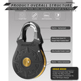 AUTMATCH Winch Snatch Block 18 Ton - Winch Pulley (79,366 Lbs) Break Strength, Heavy Duty Off Road Recovery Towing Pulley Blocks for Synthetic Rope or Steel Cable, Truck, UTV, ATV, Gunmetal Gray