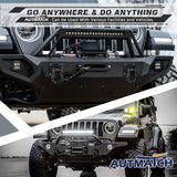 AUTMATCH Shackles 3/4" D Ring Shackle (2 Pack) 68,000Ibs Break Strength with Shackle Isolator & Washers Kit Grainstone