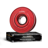 AUTMATCH Recovery Ring 76,000Lbs - Heavy Duty Flame Winch Snatch Block Pulley Ring for Synthetic Rope, Aluminum Towing Ring Off-Road Recovery Gear for Soft Shackle, SUV, UTV, ATV, Truck