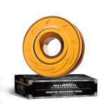 AUTMATCH Recovery Ring 76,000Lbs - Heavy Duty Flame Winch Snatch Block Pulley Ring for Synthetic Rope, Aluminum Towing Ring Off-Road Recovery Gear for Soft Shackle, SUV, UTV, ATV, Truck