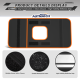 AUTMATCH Winch Cable Damper - Winch Damper for Safety Offroad Rope Recovery and Reducing Cable Recoil, Winch Strap Dampener with Reflective Strips and Storage Pocket