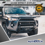 AUTMATCH Shackles 3/4" D Ring Shackle (2 Pack) 68,000Ibs Break Strength with Shackle Isolator & Washers Kit Matte Black