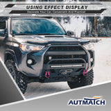 AUTMATCH Shackles 3/4" D Ring Shackle (2 Pack) 68,000Ibs Break Strength with Shackle Isolator & Washers Kit Pink & Black