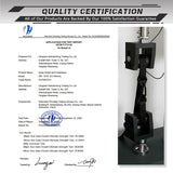 AUTMATCH Carabiner Clips, 3" Carbon Steel Spring Snap Hook Caribeener Clips Buckle Pack Grade Heavy Duty Carabiners Quick Link for Camping, Fishing, Hiking, Traveling, Black, 4 Pack